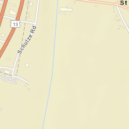 Saint Johnstown Delaware Street Map