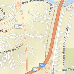 Sacavém Street Map