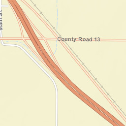 Zamora California Street Map
