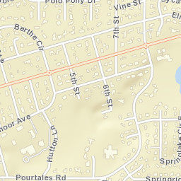 Broadmoor Colorado Street Map