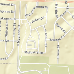 924 South Madison Street, Raymore, MO Street Map