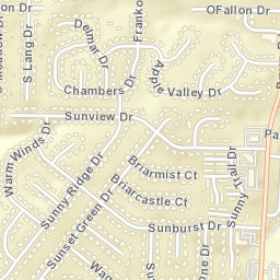 1220 Bryan Road, O'Fallon, MO 63366, USA Street Map