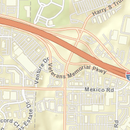 Cave Springs Rd St Charles MO Street Map