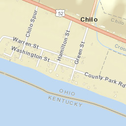 Chilo Ohio Street Map