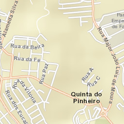 Famões Street Map