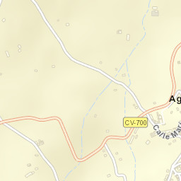 Agres Street Map