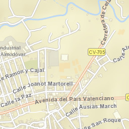 Muro del Alcoy Street Map