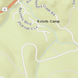 Sciots Camp California Street Map