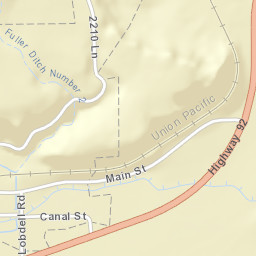 Austin Colorado Street Map