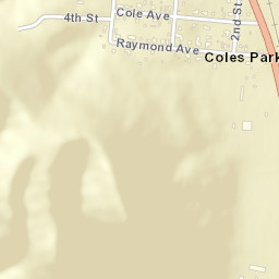 Coles Park Ohio Street Map