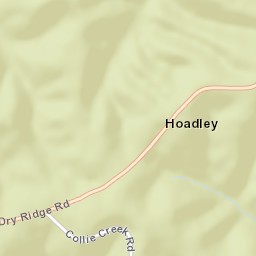 Hoadley Ohio Street Map