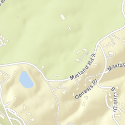 Marland Rd S Street Map