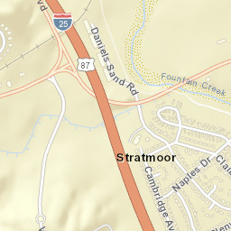 Stratmoor Street Map