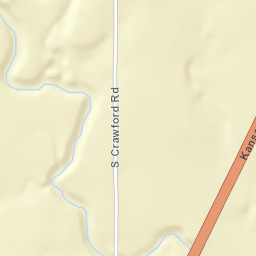 Kansas Turnpike Burlingame KS Street Map