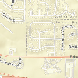 214 Silent Meadow Dr Lake St Louis Street Map