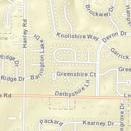 118 Barrington Lake Drive, Dardenne Prairie Street Map