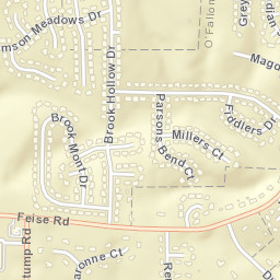 2010 Crimson Meadows Dr O\‘Fallon Street Map