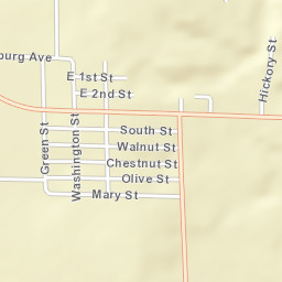 242 Washington St Pocahontas IL Street Map