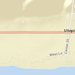 Utopia Ohio Street Map