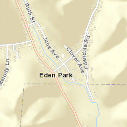 Eden Park Ohio Street Map