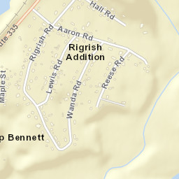 Rigrish Addition Ohio Street Map