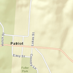 Patriot Ohio Street Map