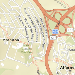 Brandoa Street Map
