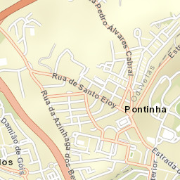 Alfornelos Street Map