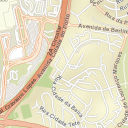 Santa Maria dos Olivais Street Map