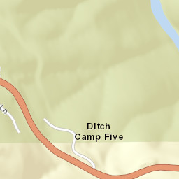 Ditch Camp Five California Street Map