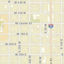 96 N Main St Richfield UT 84701 Street Map