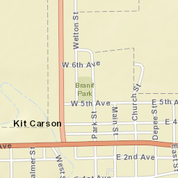 U.S. 287, Kit Carson, CO 80825, USA Street Map