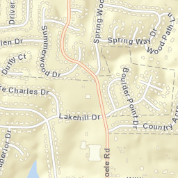 1598 Thoele Rd St Peters Missouri Street Map