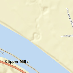 Clipper Mills Ohio Street Map
