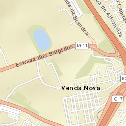 Venda Nova Street Map