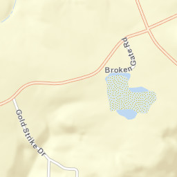 Gold Hill California Street Map