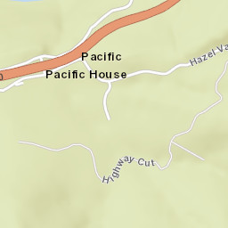 Pacific California Street Map