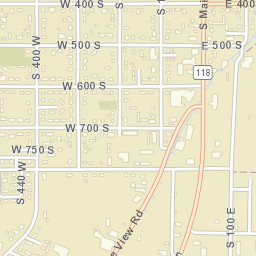 325-357 W 400 S, Richfield, UT 84701 Street Map