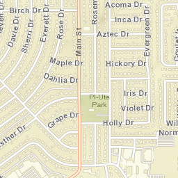 Security Colorado Street Map