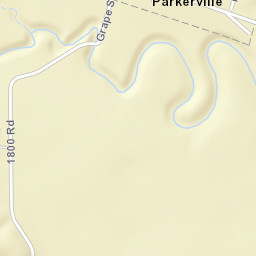 Grape-Parkerville Street White City KS Street Map