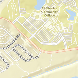 Dardenne Greenway Cottleville MO Street Map