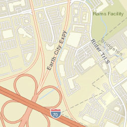 3250 Rider Trail South Earth City MO Street Map