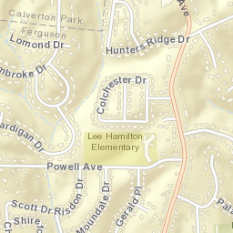 722-730 Larkin Avenue, Ferguson, MO Street Map