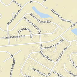 Overbrook Shores Delaware Street Map