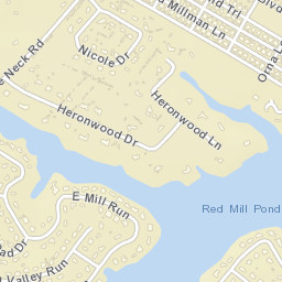 Heronwood Delaware Street Map