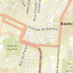Benfica Street Map