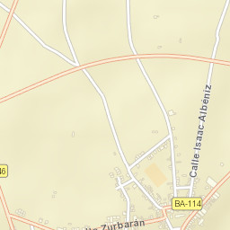 Quintana de la Serena Street Map