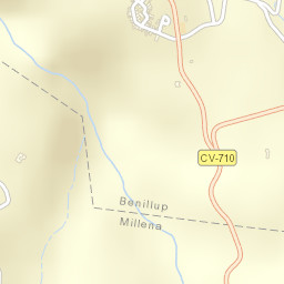Benillup Street Map