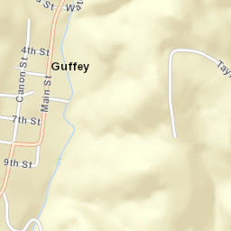 County Road 102, Guffey, CO 80820, USA Street Map