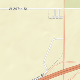 20750 Sunflower Road, Edgerton, KS Street Map